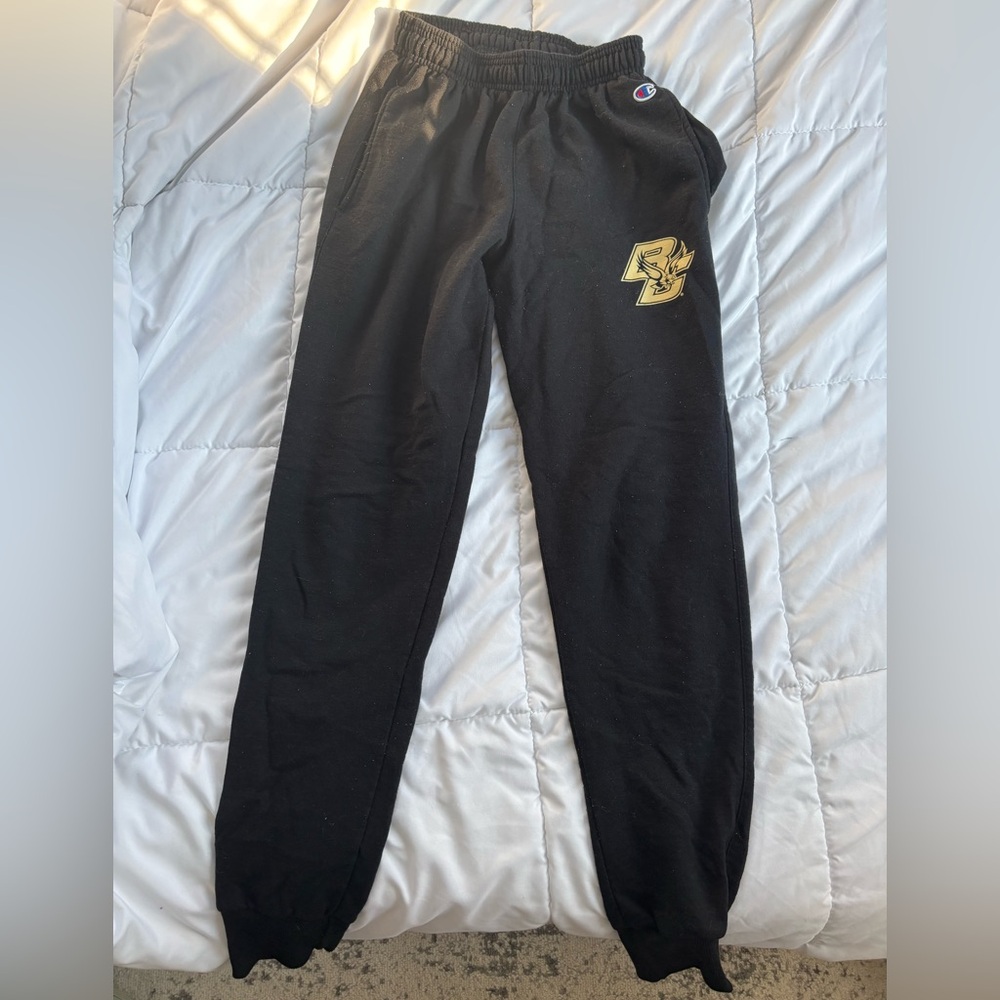 Champion BC Black Joggers with Gold logo
